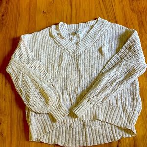 American Eagle Cream Sweater